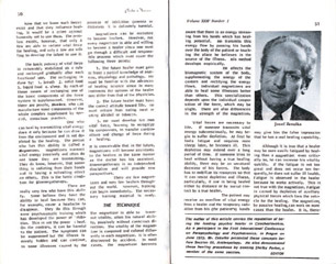 Ukázka části Zezulkova článku v&nbsp;Psychic Observer.