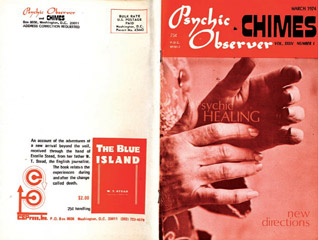 Obálka publikace Psychic Observer.