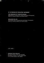 Zadní strana obálky Psychoenergetic Systems.