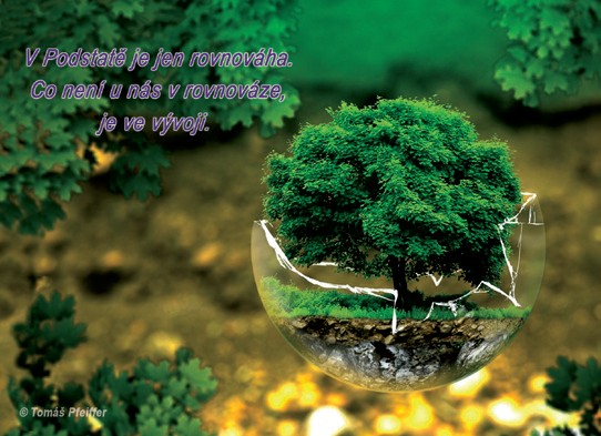 V Podstatě je jen rovnováha. Co není u&nbsp;nás v&nbsp;rovnováze, je ve&nbsp;vývoji.