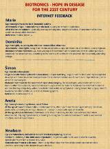 BIOTRONIKA – NADĚJE V&nbsp;NEMOCI PRO 21.STOLETÍ - INTERNETOVÉ OHLASY